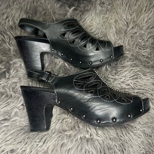 Dansko Black Casual Sandal